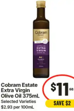 IGA Cobram Estate Extra Virgin Olive Oil offer