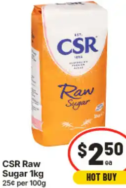 IGA CSR Raw Sugar offer