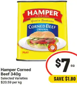 IGA Hamper Corned Beef offer