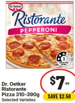 IGA Dr. Oetker Ristorante Pizza offer