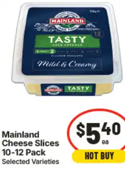 IGA Mainland Cheese Slices offer