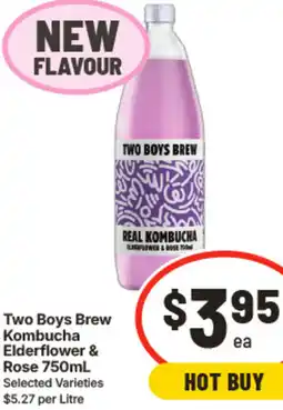 IGA Two Boys Brew offer