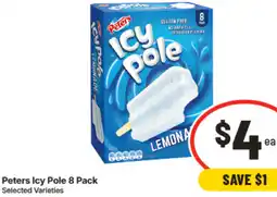 IGA Peters Icy Pole offer
