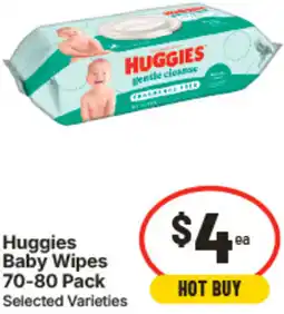 IGA Huggies Baby Wipes offer