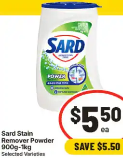 IGA Sard Stain Remover Powder offer