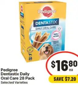 IGA Pedigree Dentastix Daily Oral Care offer