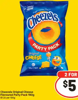 IGA Cheezels Original Cheese Flavoured offer