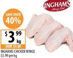 Supabarn Inghams chicken wings offer