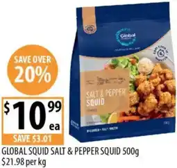 Supabarn Global squid salt & pepper squid offer