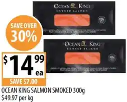 Supabarn Ocean king salmon smoked offer