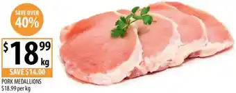 Supabarn Pork medallions offer