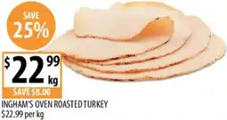 Supabarn Ingham's oven roasted turkey offer