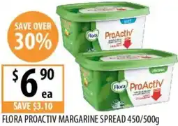 Supabarn Flora proactiv margarine spread offer