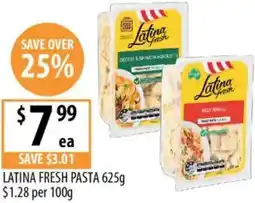 Supabarn Latina fresh pasta offer