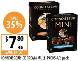 Supabarn Connoisseur ice cream offer