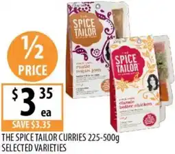 Supabarn The spice tailor curries offer