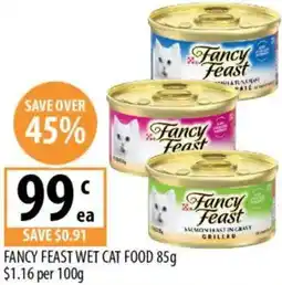 Supabarn Fancy feast wet cat food offer