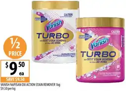 Supabarn Vanish napisan oxi action stain remover offer