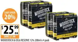 Supabarn Woodstock & cola reserve offer