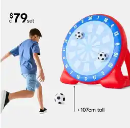 Kmart Giant soccer dart offer