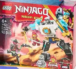 Kmart Lego ninjago zane's battle suit mech offer