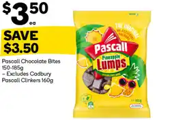 Woolworths Pascall chocolate bites offer
