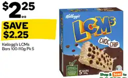 Woolworths Kellogg's lcms bars offer