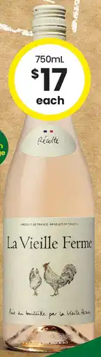 The Bottle O La Vieille Ferme Range (Excl Sparkling) offer