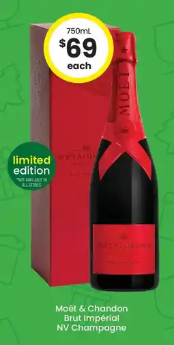 The Bottle O Moët & chandon brut impérial nv champagne offer