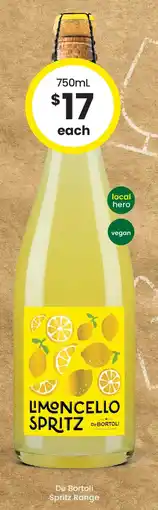 The Bottle O De Bortoli Spritz Range offer
