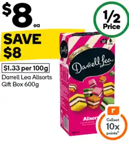 Woolworths Darrell lea allsorts gift box offer