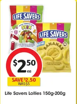 Coles Life Savers Lollies offer