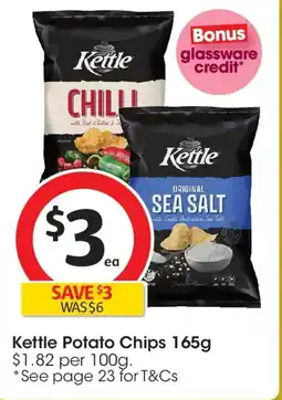 Coles Kettle Potato Chips offer