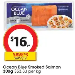 Coles Ocean Blue Smoked Salmon offer