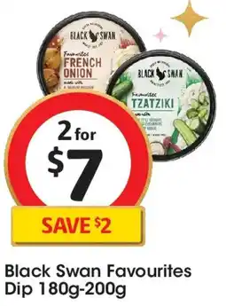 Coles Black Swan Favourites Dip offer