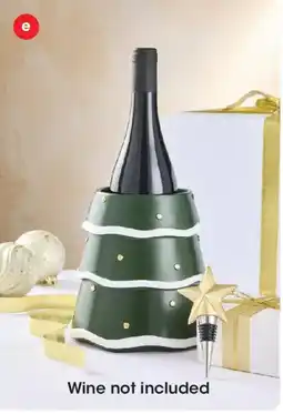 Coles e. Wine Bottle Holder and Star Stopper offer
