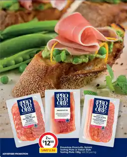 Coles Provedore Prosciutto, Salami Tasting Plate or Italian Style Tasting Plate offer