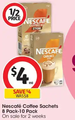 Coles Nescafé Coffee Sachets offer