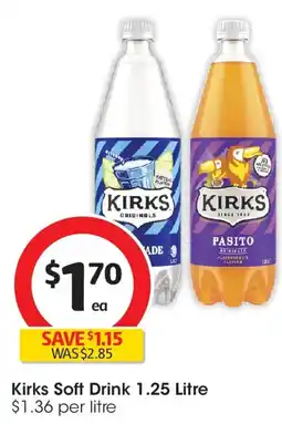 Coles Kirks Soft Drink offer