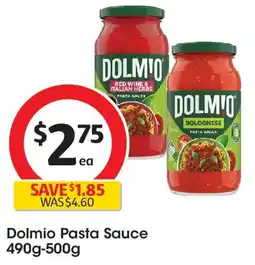Coles Dolmio Pasta Sauce offer