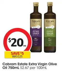 Coles Cobram Estate Extra Virgin Olive Oil offer