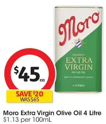 Moro Extra Virgin Olive Oil