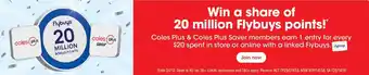 Coles coles (membership) offer
