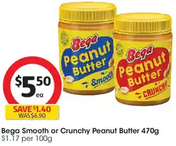 Coles Bega Peanut Butter Bega Smooth Peanut Butter offer