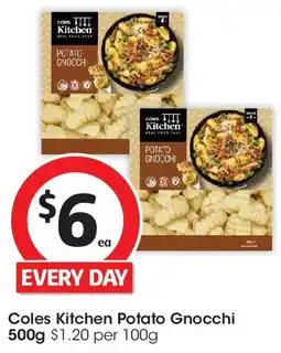 Coles Coles Kitchen Potato Gnocchi offer