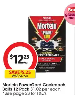 Coles Mortein PowerGard Cockroach Baits offer
