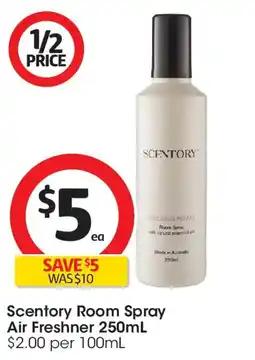 Coles Scentory Room Spray Air Freshner offer