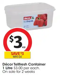 Coles Décor Tellfresh Container offer