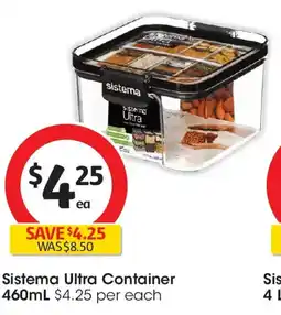 Coles Sistema Ultra Container offer