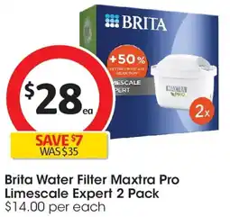 Coles Brita Water Filter Maxtra Pro Limescale Expert offer